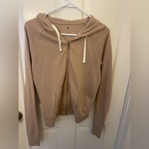 Never worn kohls brown zip up (size small women’s)